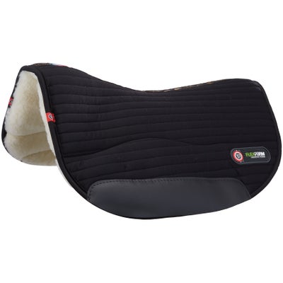 T3 Matrix WoolBack Round Skirt Saddle Pad-FlexForm