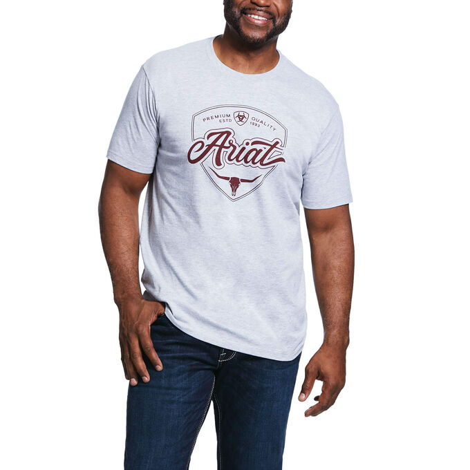 Ariat Longhorn Lock Up T-Shirt