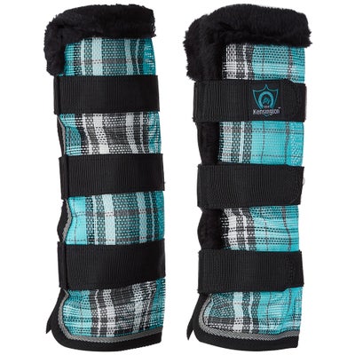 Kensington Textilene Fleece Trim Fly Leg Boots-Pair