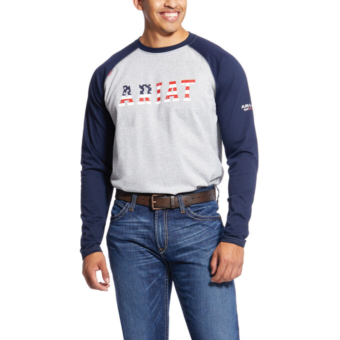 Ariat FR Baseball Logo T-Shirt