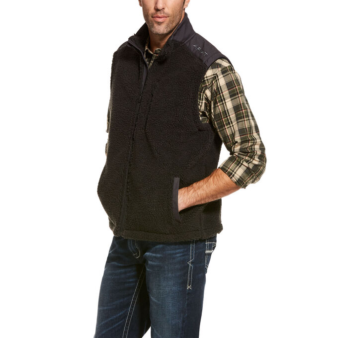 Ariat El Capitan Pile Fleece Full Zip Vest
