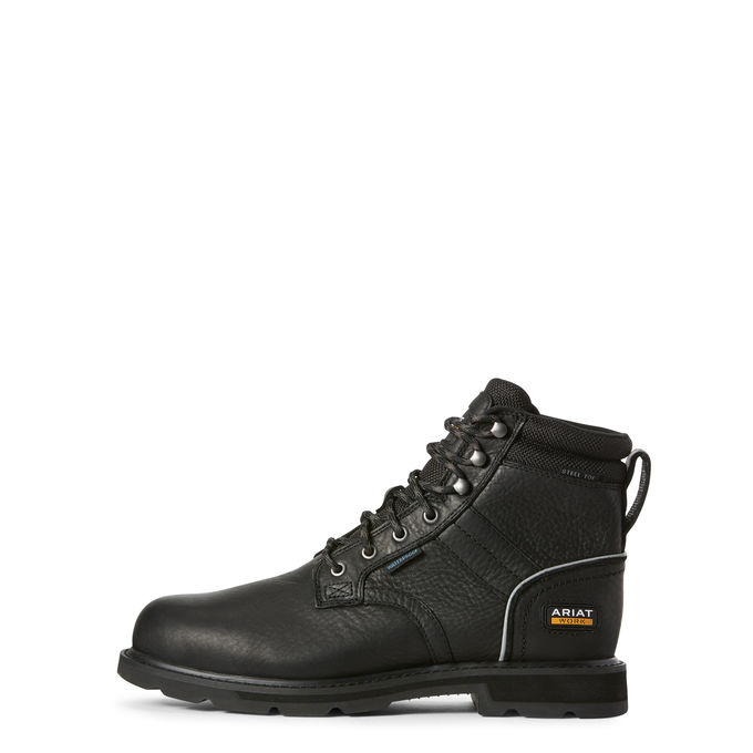 Ariat Groundbreaker 6" II Waterproof Steel Toe Work Boot