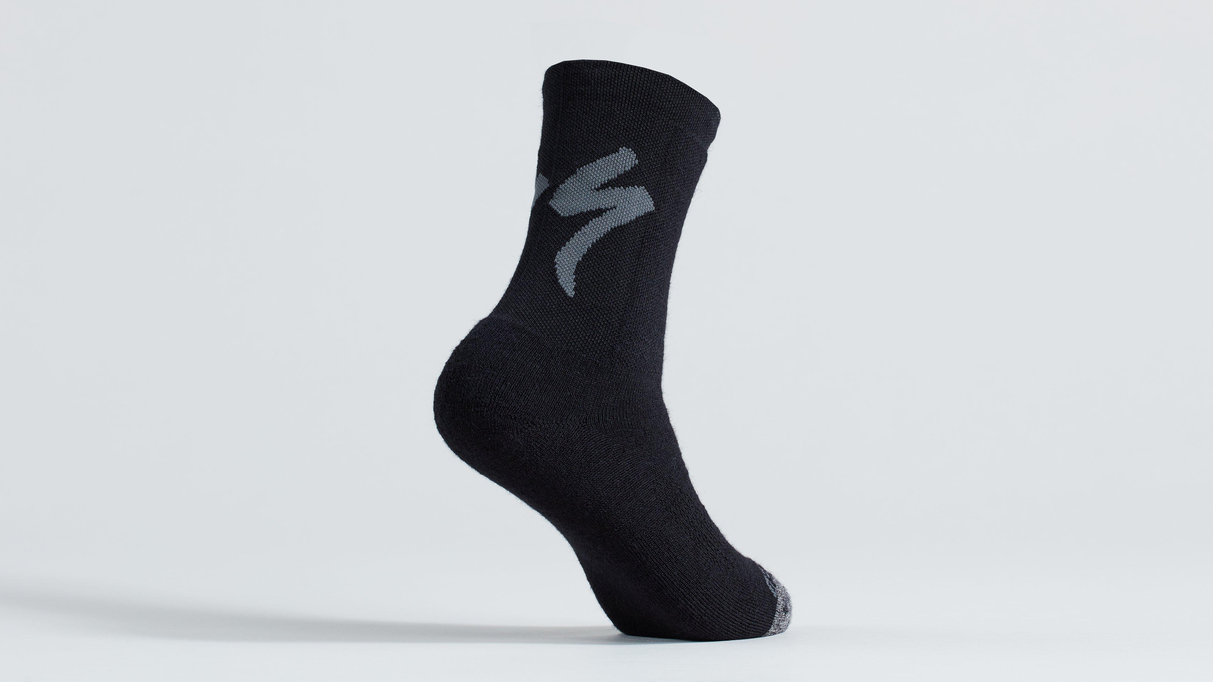 Merino Deep Winter Tall Logo Socks