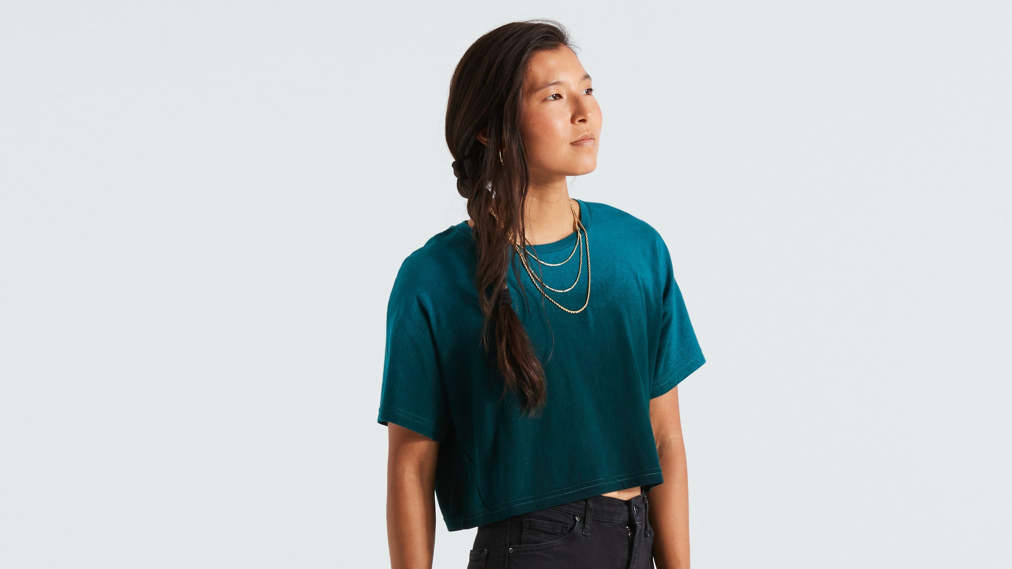 Women's Short Sleeve Crop T-Shirt