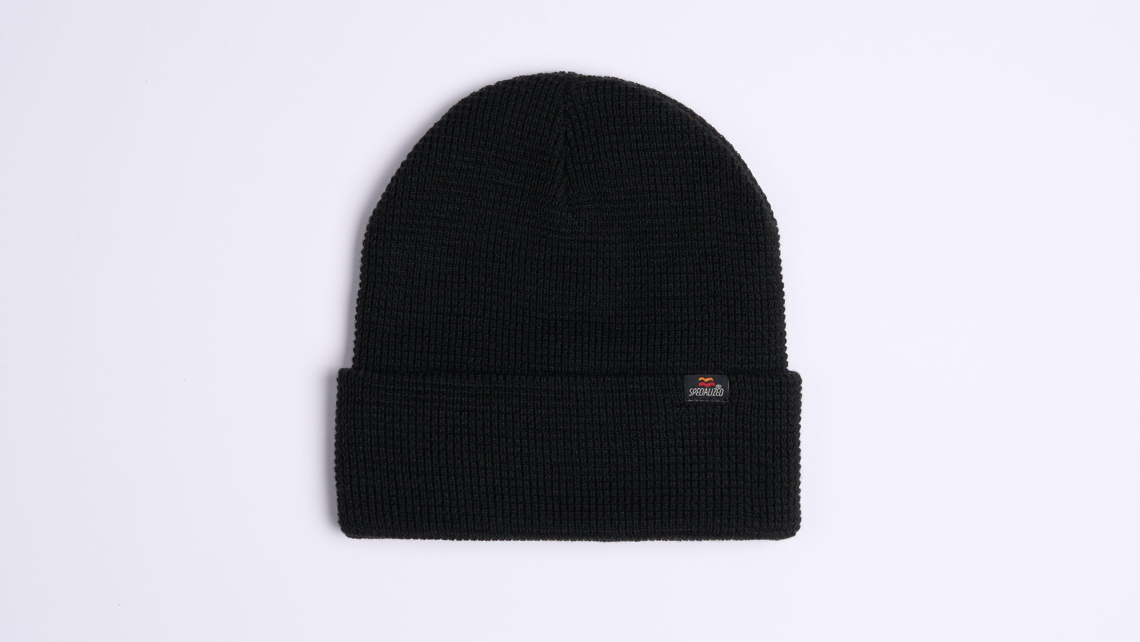 Flag Graphic Waffle Fold Beanie