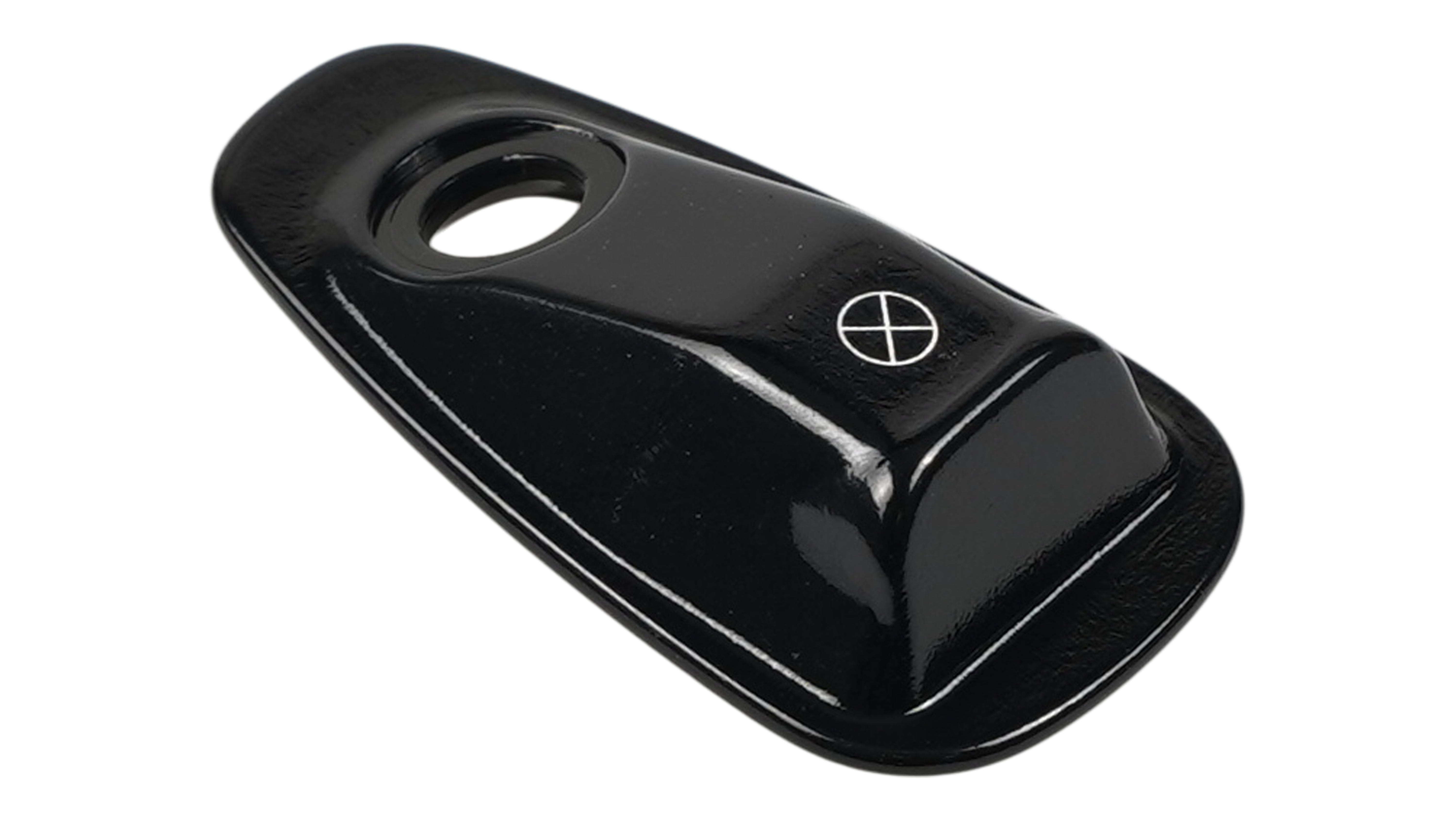 Blank Alloy Hood Scoop Cable Guide for Unused ICR Port