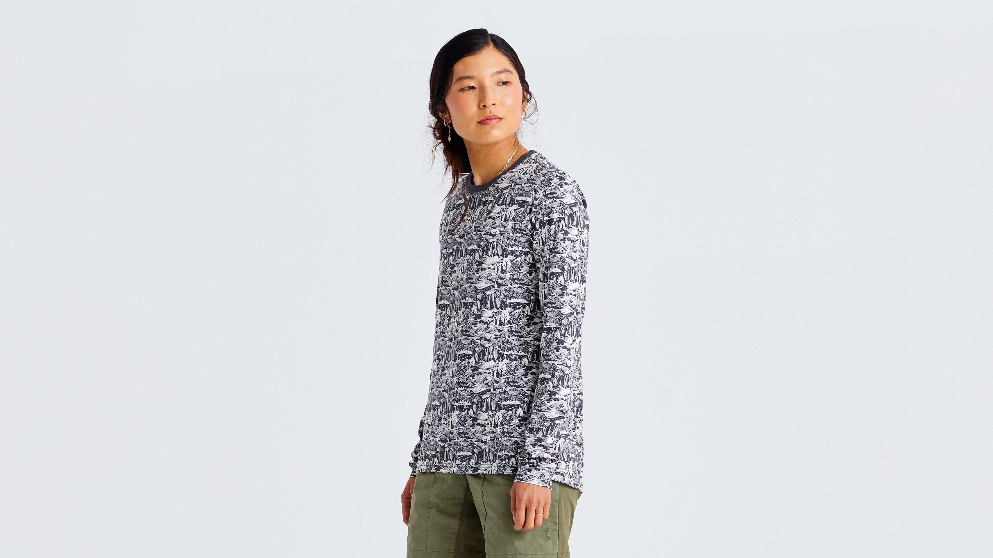 Women's Specialized/Fjällräven Cotton Caliswe Long Sleeve Tee