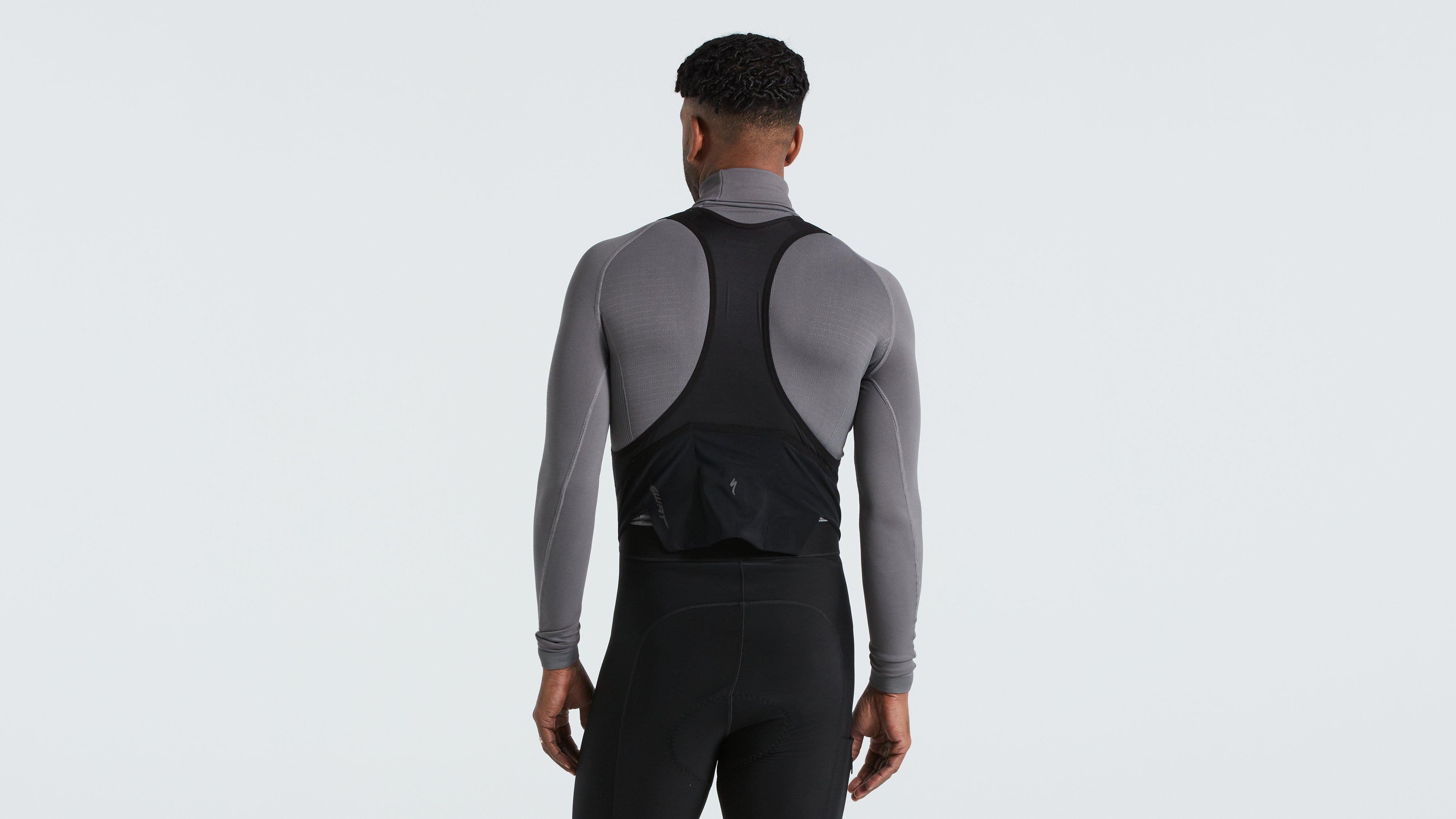 Men's Seamless Roll Neck Long Sleeve Base Layer