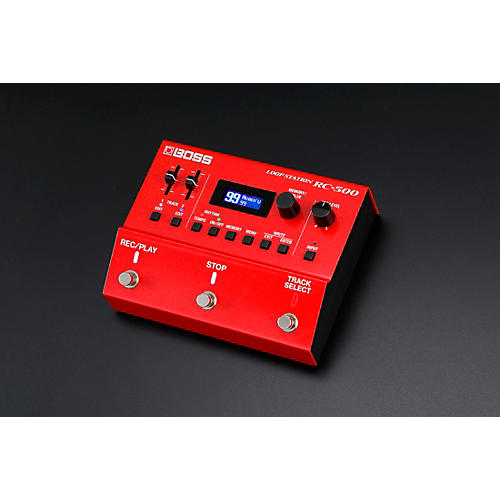 BOSS RC-500 Loop Station Effects Pedal Red