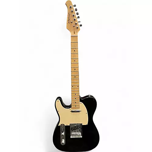 Used Sawtooth ET Black Electric Guitar Black