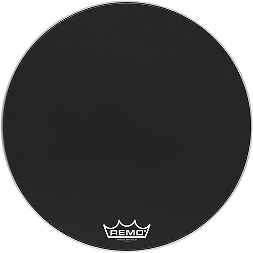 Remo Powermax 2 Ebony Crimplock Bass Drum Head 20 in.