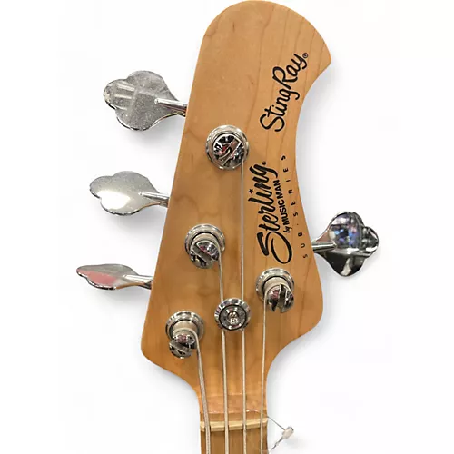 Used Sterling by Music Man Sub 4 Surf Green Electric Bass Guitar Surf Green
