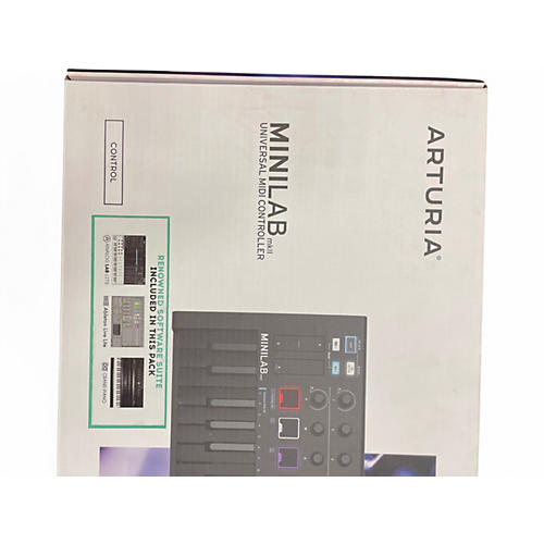 Used Arturia Minilab MKII MIDI Controller