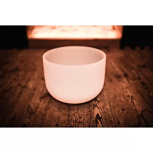 MEINL Sonic Energy Crystal Singing Bowl, Navel Chakra 12 in.