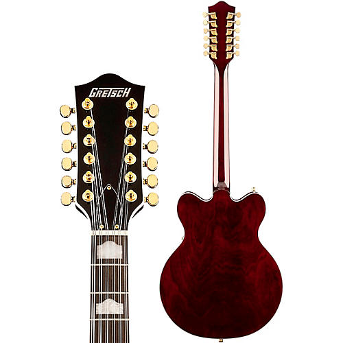 Gretsch Guitars G5422G-12 Electromatic Classic Hollowbody Double-Cut 12-String With Gold Hardware Electric Guitar Single Barrel Burst