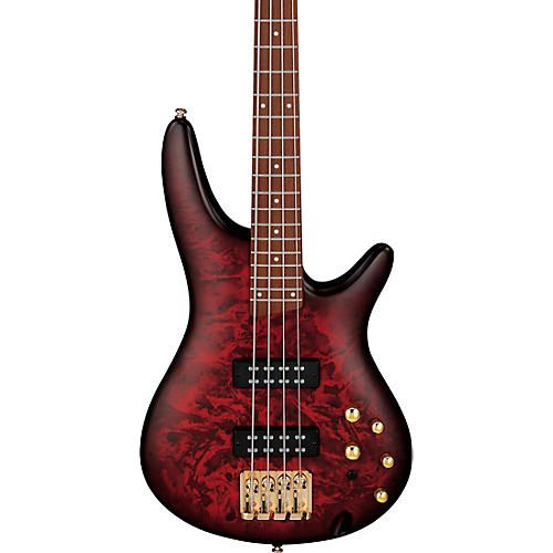Ibanez SR300EDX Electric Bass Guitar Wine Red Frozen Matte