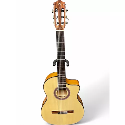 Used Cordoba GK Studio Flamenco Natural Classical Acoustic Electric Guitar Natural