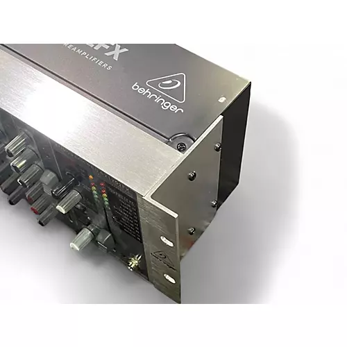 Used Behringer eurorack pro rx1202fx Powered Mixer