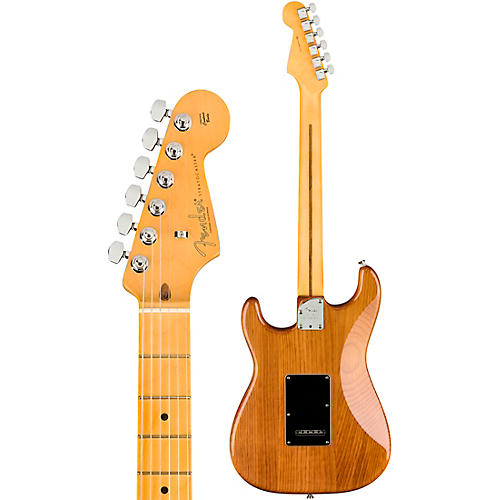 Fender American Professional II Roasted Pine Stratocaster Maple Fingerboard Electric Guitar Sienna Sunburst