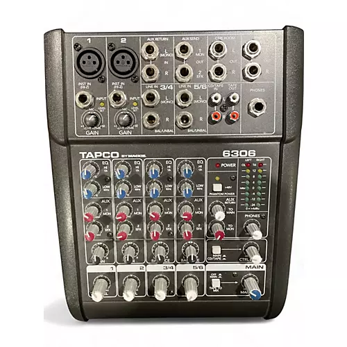 Used Tapco 6306 Unpowered Mixer