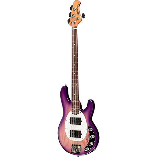 Ernie Ball Music Man StingRay Special HH Electric Bass Guitar Black and Chrome