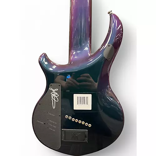 Used 2021 Ernie Ball Music Man majesty 8 mystic green Solid Body Electric Guitar mystic green