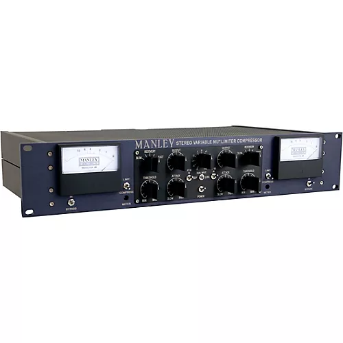 Manley Mastering Stereo Variable Mu Limiter Compressor T-Bar Mod
