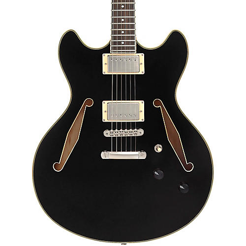 D'Angelico Excel DC Tour Semi-Hollow Electric Guitar With Supro Bolt Bucker Pickups and Stopbar Tailpiece Slate Blue