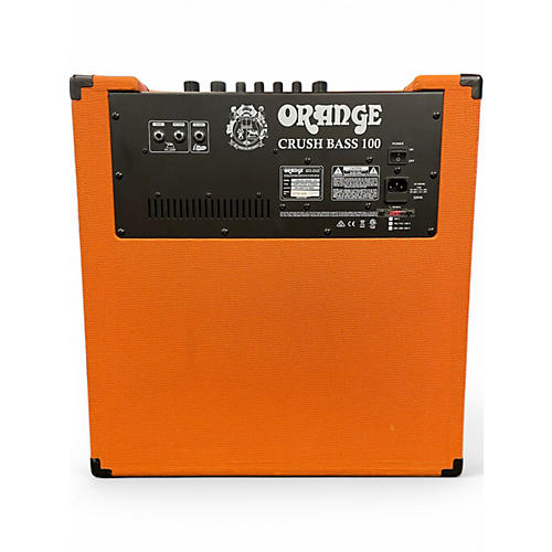 Used Orange Amplifiers CRUSH BASS 100 Bass Combo Amp