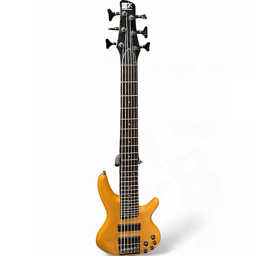 Used Ibanez SR Brown Electric Bass Guitar Brown