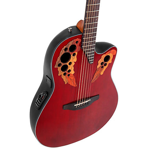 Ovation CE44 Celebrity Series Elite Mid-Depth Acoustic-Electric Guitar Reverse Blue Burst