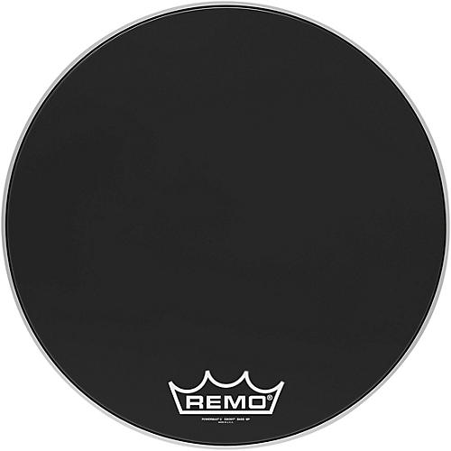 Remo Powermax 2 Ebony Crimplock Bass Drum Head 20 in.