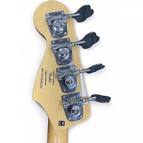 Used Squier Classic Vibe 70s Jazz Bass Natural Electric Bass Guitar Natural