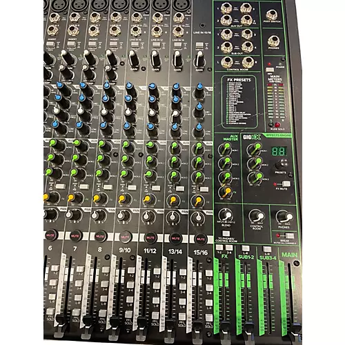 Used Mackie PROFX16 Unpowered Mixer
