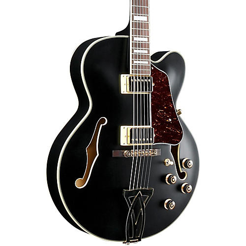 Ibanez Artcore AF75G Hollowbody Electric Guitar Flat Black