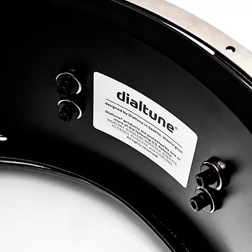 dialtune Spun Aluminum Snare Drum 14 x 6.5 in. Raw