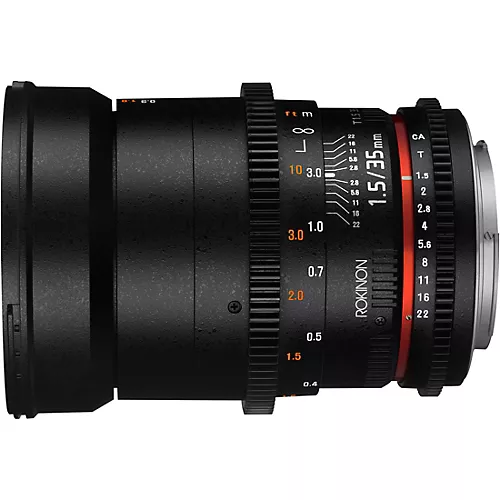 ROKINON Cine DS 35mm T1.5 Wide Angle Cine Lens for Micro Four Thirds
