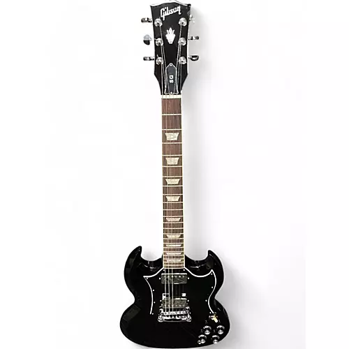 Used Gibson SG Standard Ebony Solid Body Electric Guitar Ebony