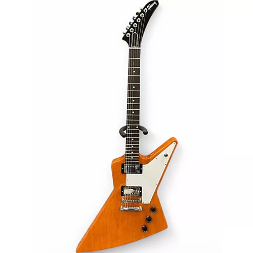 Used 2021 Gibson Explorer Antique Natural Solid Body Electric Guitar Antique Natural