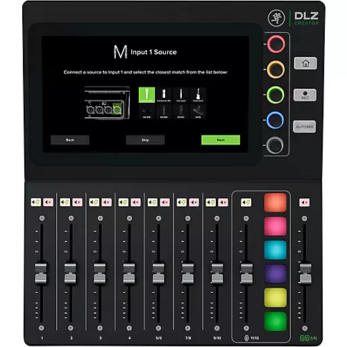 Mackie DLZ Creator Adaptive Digital Mixer for Podcasting and Streaming