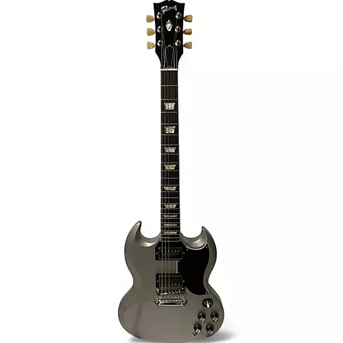 Used Gibson sg standard 61 silver mist Solid Body Electric Guitar silver mist