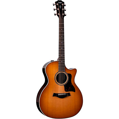 Taylor 2021 714ce Walnut Limited-Edition V-Class Grand Auditorium Acoustic-Electric Guitar Shaded Edge Burst
