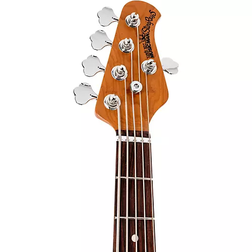 Ernie Ball Music Man StingRay Special 5 HH 5-String Bass Guitar Translucent Oxblood