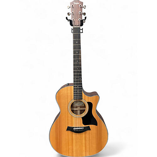 Used 2016 Taylor 314CE Natural Acoustic Electric Guitar Natural