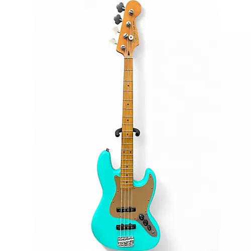 Used Squier 40TH ANNIVERSARY VINTAGE JAZZ BASS SATIN SEAFOAM GREEN Electric Bass Guitar SATIN SEAFOAM GREEN