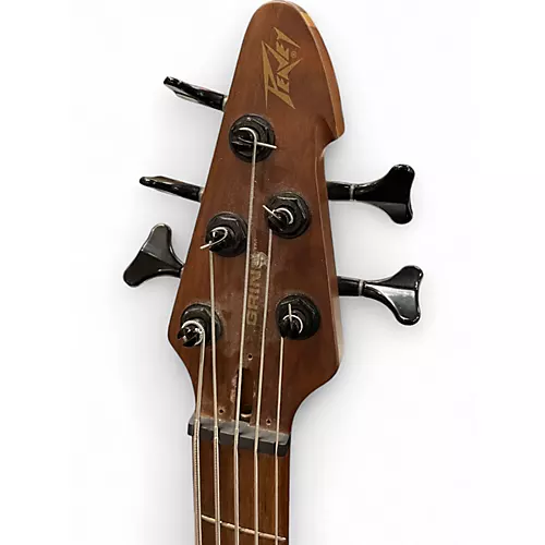 Used Peavey Grind Natural Electric Bass Guitar Natural