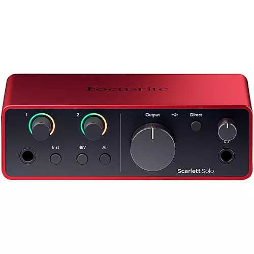 Focusrite Scarlett Studio Pack Gen 4 With AVID Pro Tools Artist Perpetual License Solo Studio Pack