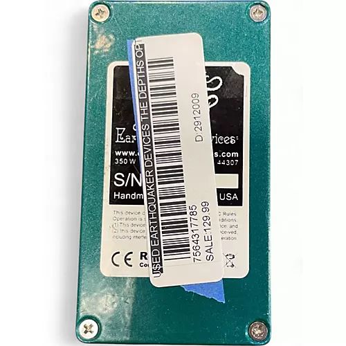 Used EarthQuaker Devices The Depths Optical Vibe Machine Effect Pedal