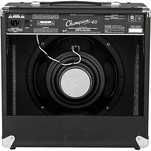 Fender Champion 40 Guitar Combo Amp Black