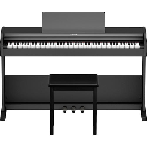 Roland RP107 Digital Console Piano With Bench Black
